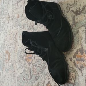 Womans Ugg boots lace up suede